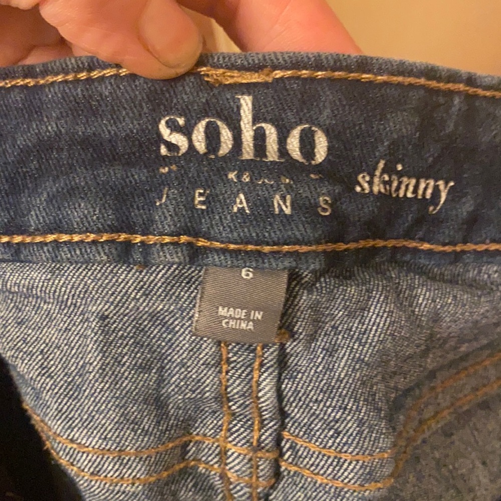 Size 6 skinny jeans